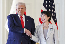 Takaichi, Trump Open New Chapter in Japan-U.S. Ties at 1st Summit
