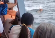 American Sparks Hour-Long Drama After Jumping from Pattaya Ferry