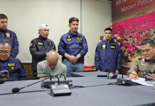 Chinese Burglary Suspect Caught on Return to Thailand