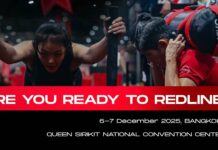 REDLINE Fitness Games Debut in Thailand Dec 6–7 at QSNCC