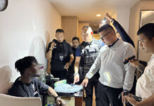Police Stop Nigerian Suspect from Swallowing Cocaine in Pattaya nigerian