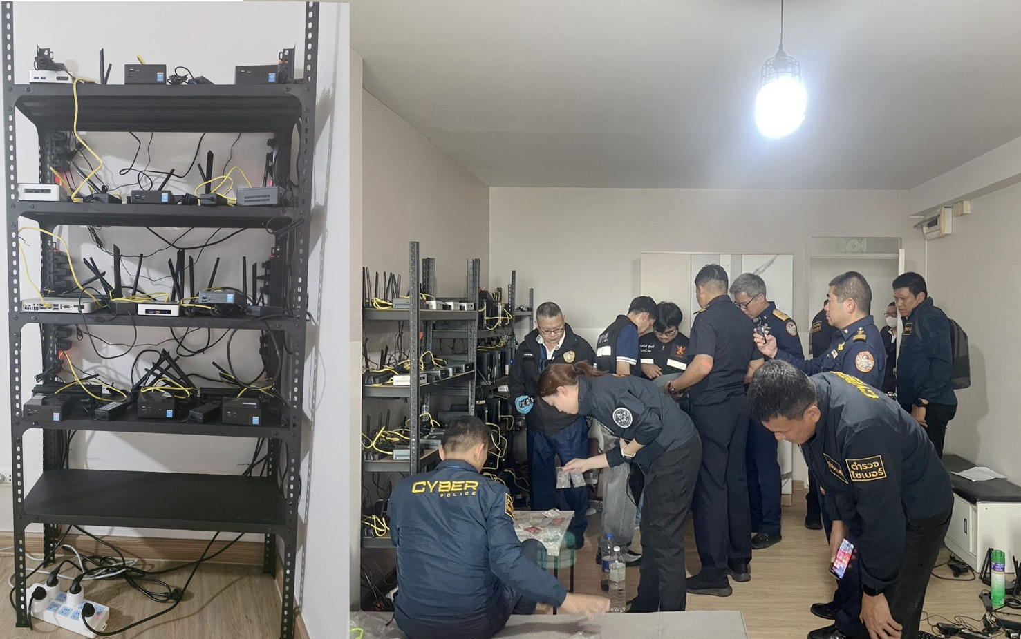 Bangkok Condo Raid Uncovers Illegal Devices Linked to Chinese Renter