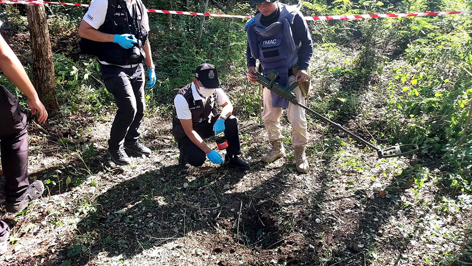 Thai Forces Find Another Landmine at Site Where Chinese Man Lost Leg