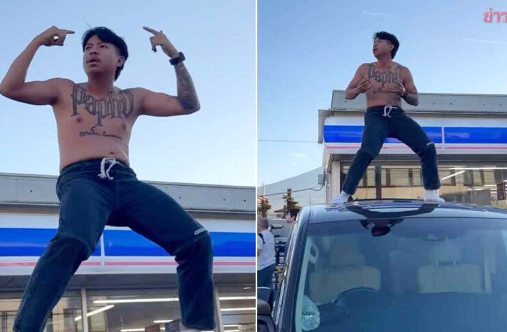 Thai Influencer Criticized for Mt. Fuji Car-Top Dance, Sparks Visa-Free Concerns