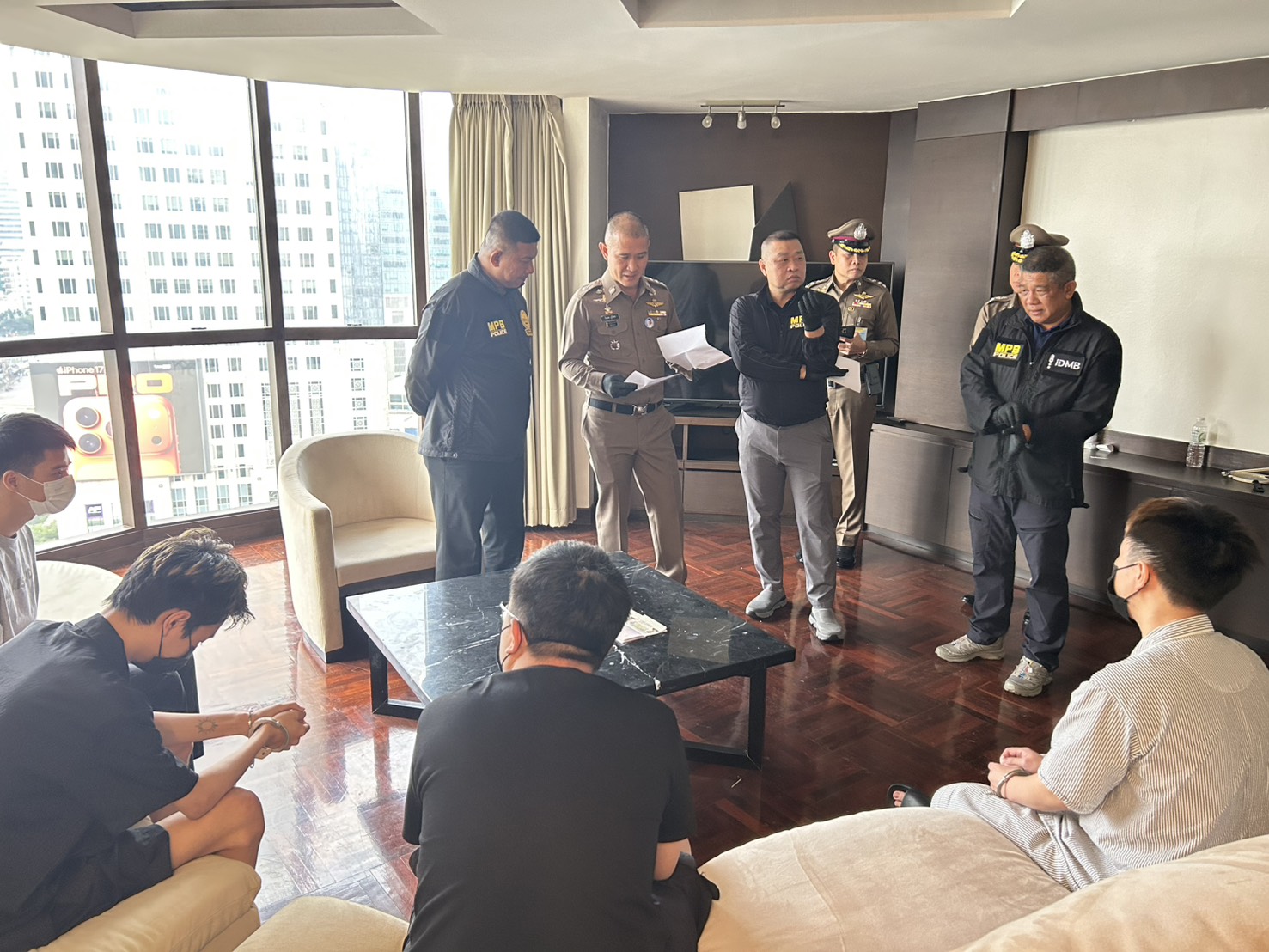 Thai Police Detain 4 Chinese Scammers, Seek Arrest of Cambodian Senator