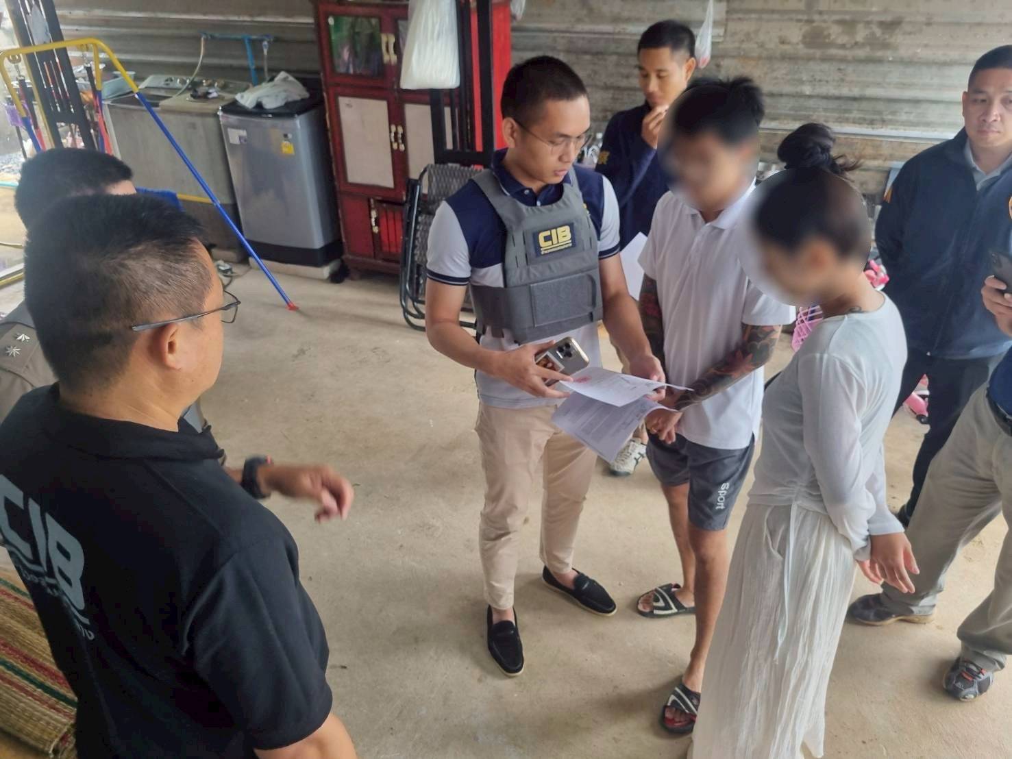 Singaporean Fugitive Arrested at Thai Wife’s House in Khon Kaen