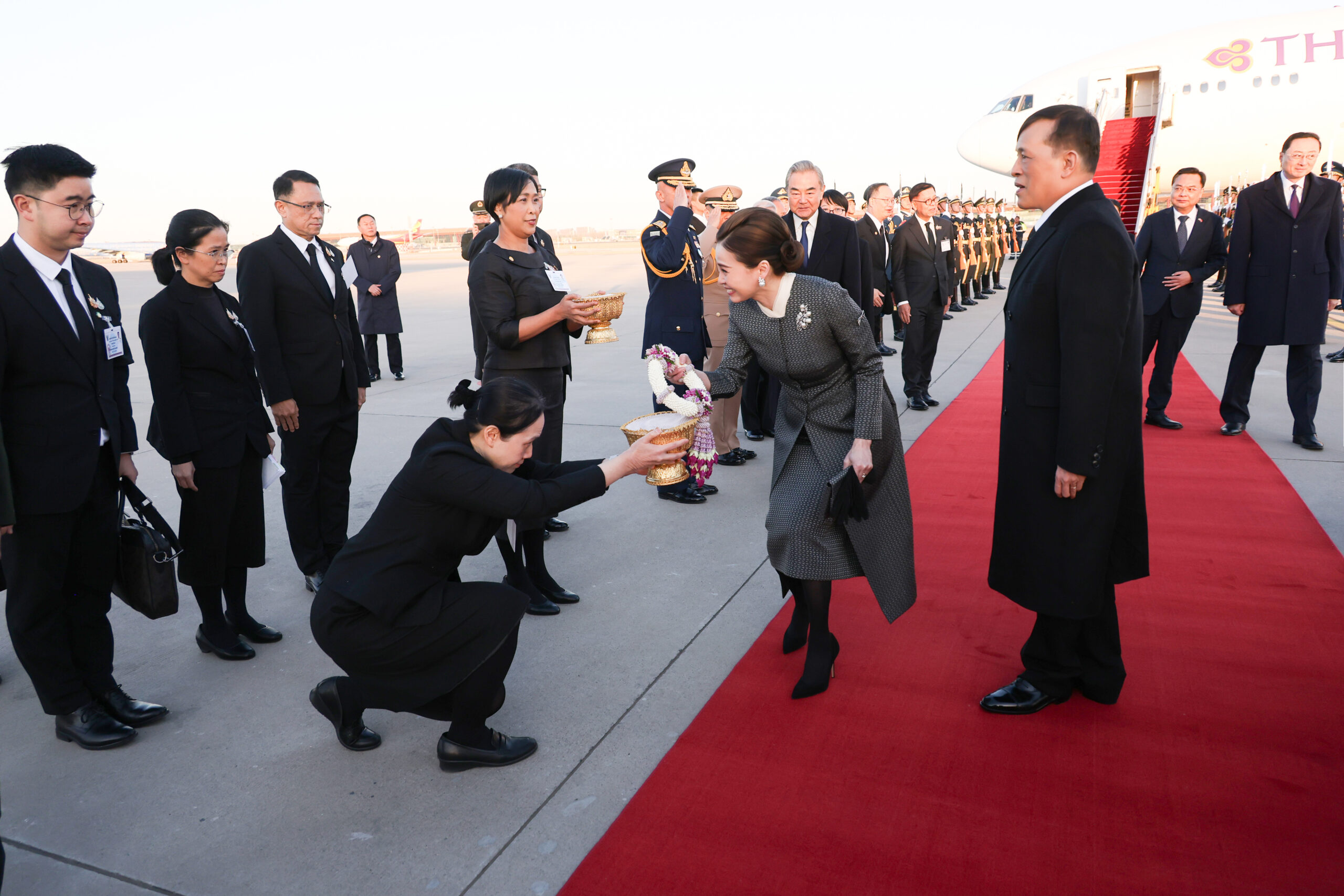 Thai King and Queen Arrive in China for Historic State Visit