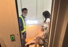 Three Trapped in Pattaya Hotel Lift More Than an Hour Three Trapped in Pattaya Hotel Lift More Than an Hour