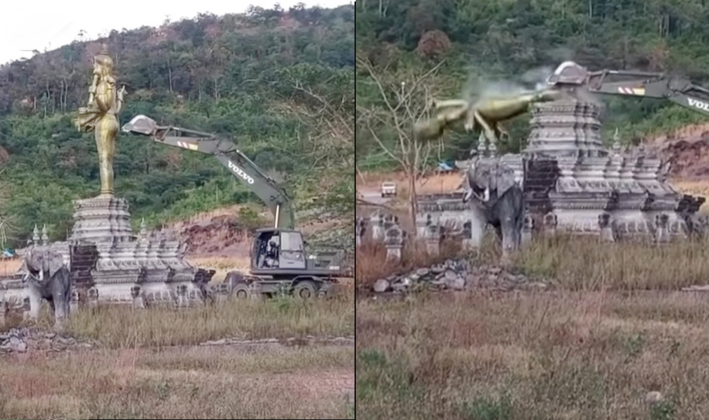 Is Thailand “War-Drunk”? Demolishing a Giant Cambodian Hindu Statue