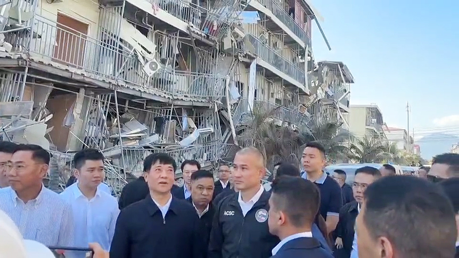 Thailand, China Inspect Razed Scam Centers in Myanmar