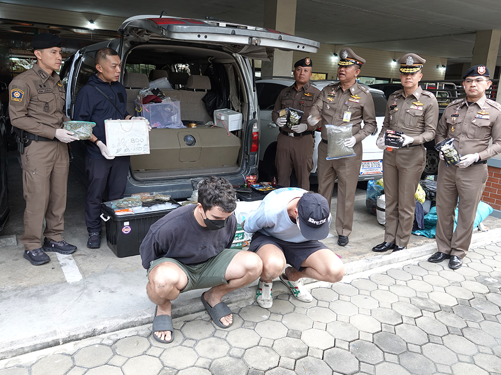 Two Russians Held in AI and QR Code–Based Drug Scheme in Bangkok