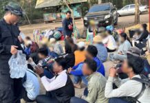 Thai Navy Detains 67 Cambodian Migrants Crossing Border Illegally