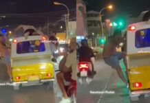 Late-Night Tuk-Tuk Stunt by Tourists Raises Safety Concerns Late-Night Tuk-Tuk Stunt by Tourists Raises Safety Concerns