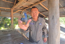 M26 grenade found in hut in Phayao, safely defused M26 grenade found in hut in Phayao, safely defused