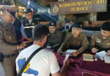 Pai police warn tourists against public cannabis use Pai police warn tourists against public cannabis use