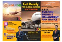 KMUTNB’s official launch of the international program “Aviation Business Management and Services in the Digital Age”