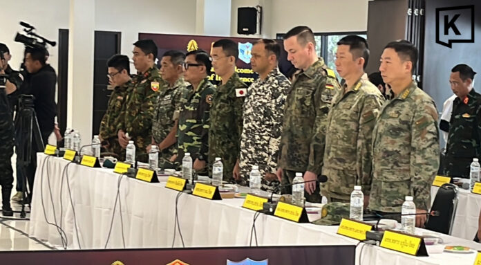 Foreign military attaches briefed on Thai-Cambodian clashes