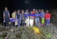 Online gambling workers caught crossing Thai-Cambodian border Online gambling workers caught crossing Thai-Cambodian border