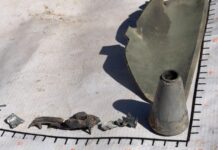 EOD inspect BM-21 rocket sites near Thai-Cambodian border EOD inspect BM-21 rocket sites near Thai-Cambodian border