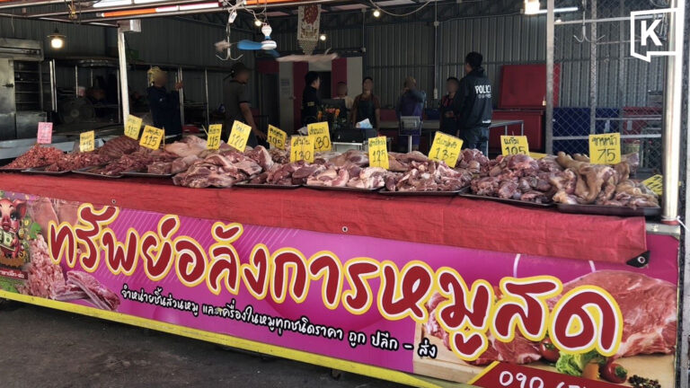 Thai police arrest migrant workers at Pattaya market