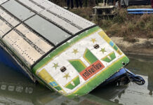School bus plunges into canal in Pathum Thani, 30 hurt School bus plunges into canal in Pathum Thani, 30 hurt