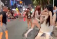 Five transgender women beat German tourist in Pattaya
