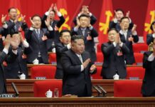 Kim reelected to top post of North Korea’s ruling party as it hails his nuclear buildup