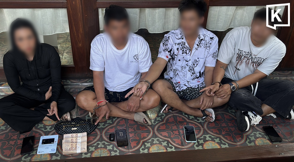 Bank alert foils scam, four arrested in Chiang Mai