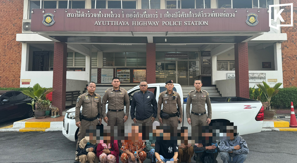 Highway police arrest Myanmar driver over migrants