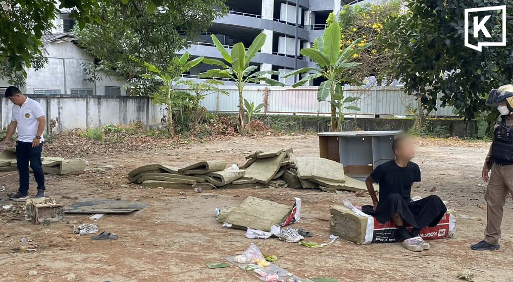 Korean man arrested over fire and truck theft