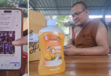 Monk duped, gets floor cleaner instead of tumblers Monk duped, gets floor cleaner instead of tumblers