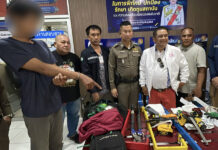Copper busbar theft halts 100-million-baht Khlong Sam power project