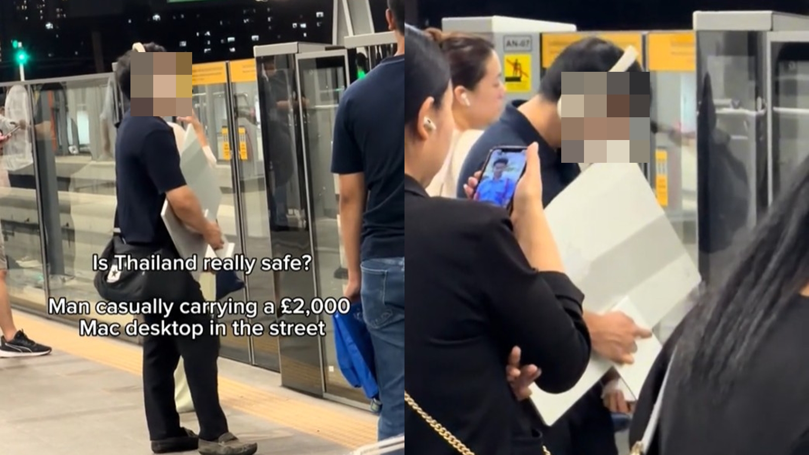 Viral MacBook clip sparks debate over safety in Thailand