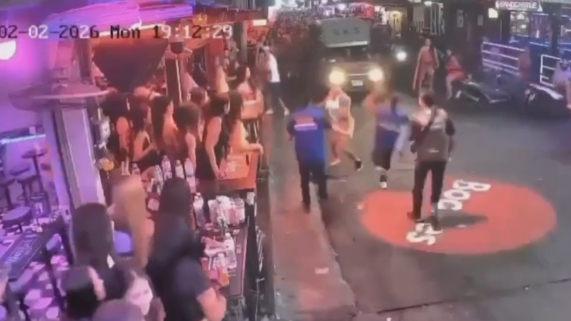 Tourism Shock: Pattaya bar guards beat tourist after bill dispute in viral clip