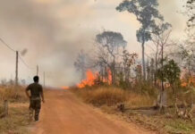 Smoke from Cambodian forest fires hits Buriram border villages