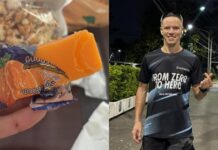 Russian runner bites soap after mistaking it for race snack