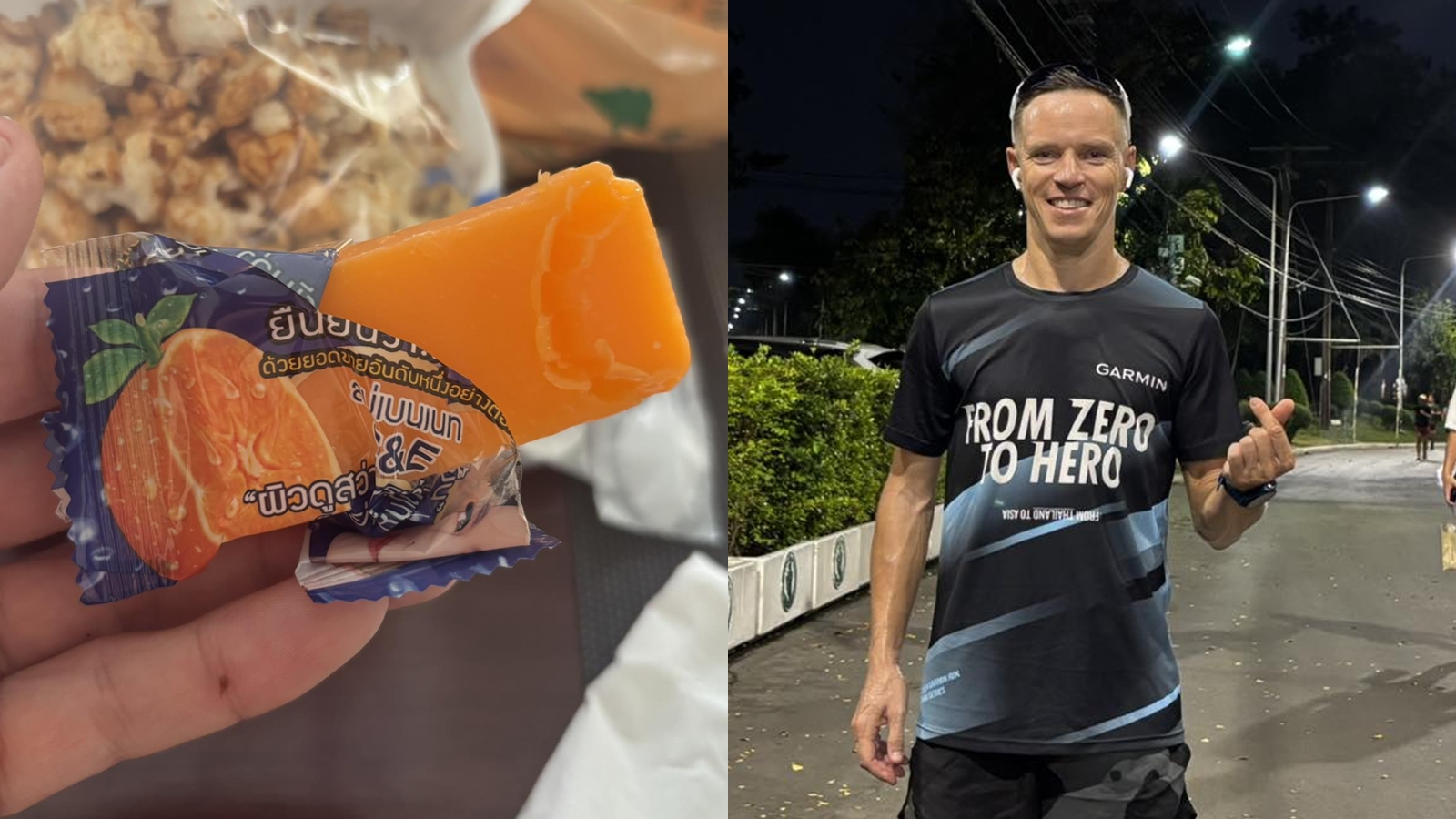Russian runner bites soap after mistaking it for race snack