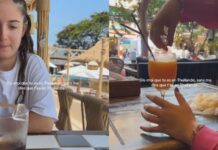 Tourists use hands to remove ice, fear it will make them sick in Koh Samui