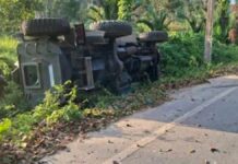 Roadside bomb attack injures Thai soldier during patrol in Yala