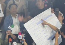 Vote tally sheets found in rubbish bin in Chonburi Vote tally sheets found in rubbish bin in Chonburi