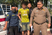 Lao man caught at Nong Khai border after killing and dismembering ex-girlfriend