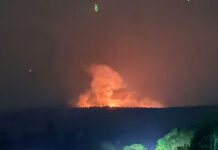 Cambodian wildfire near Trat border triggers landmine explosions