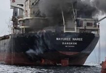 Thai-flagged cargo ship attacked after passing the Strait of Hormuz