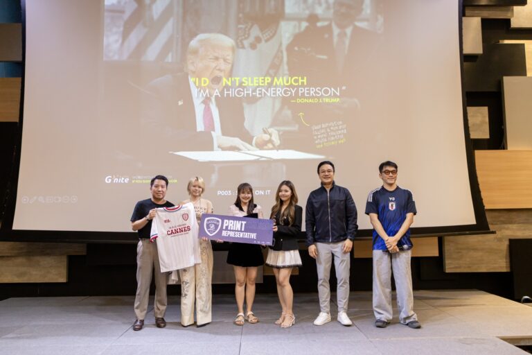 9. ผู้ชนะในสาขา Print B.A.D Young Cannes Competition Thailand 2026 0