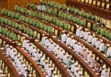 Myanmar’s parliament meets for first time in 5 years with military controlling most seats