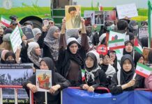 Muslim protesters rally outside Israeli embassy in Bangkok over Iran war