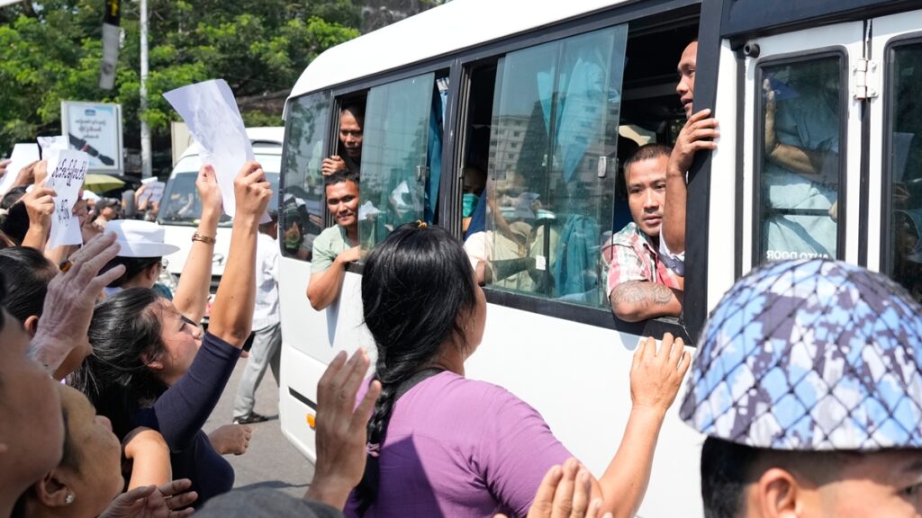 Myanmar's military government pardons thousands of prisoners ahead of parliament convening