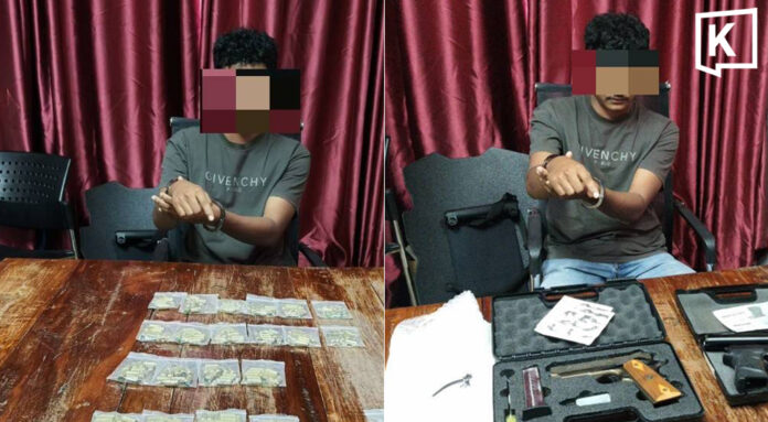 Cambodian man held over illegally modified guns