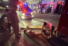 Foreign tourists brawl in Patong over dispute involving woman Foreign tourists brawl in Patong over dispute involving woman