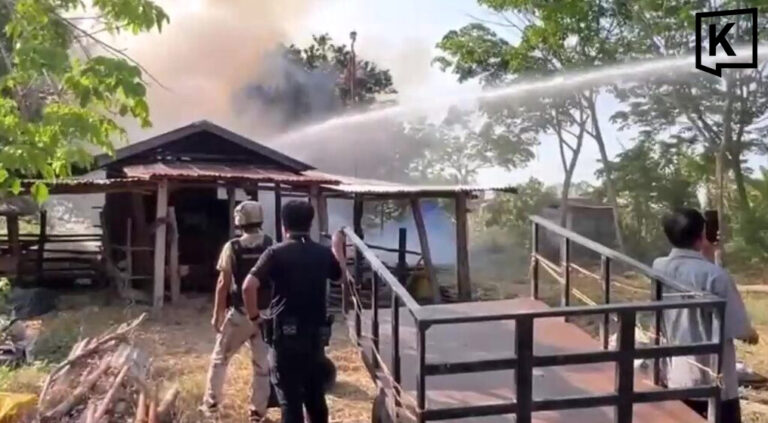 Meth fuelled man burns buffalo pen threatens father 2